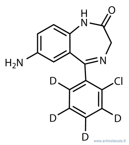 7-aminoclonazepam-D4