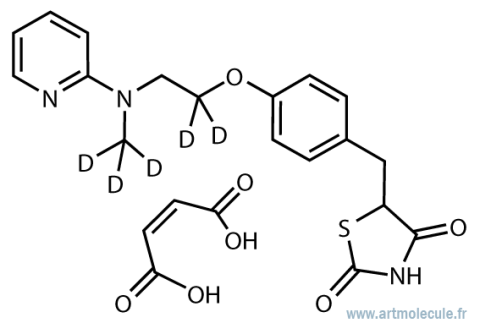 Rosiglitazone-D5 maleate