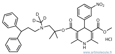 Lercanidipine-D3 hydrochloride