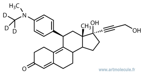 RU42698 D3 (Hydroxy-Mifepristone D3)