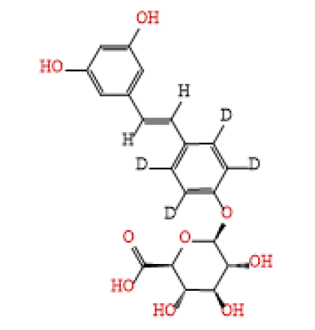 Resveratrol-4-O-D-Glucuronide D4