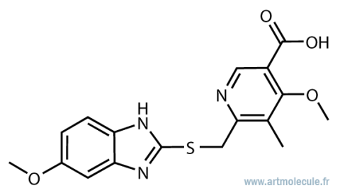 5-carboxylic acid, omeprazole sulphide