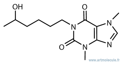 Alcool metabolite, Pentoxifylline