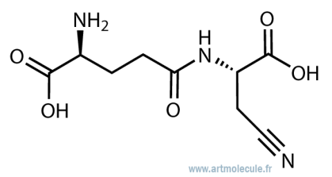 Gamma-glutamyl-beta-cyanoalanine