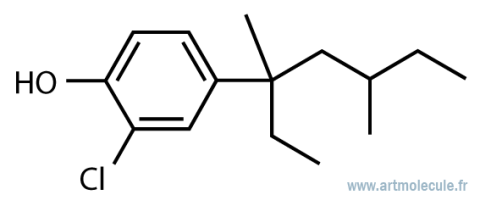 2-Chloro-4-(1-ethyl-1,3-dimethyl-pentyl)-phenol