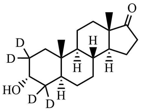 Androsterone labelled