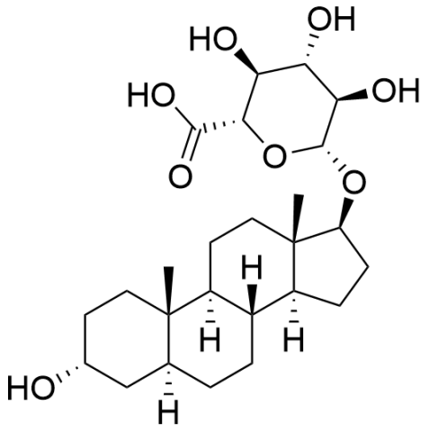 Androstane-3-alpha,17-beta-diol glucuronide