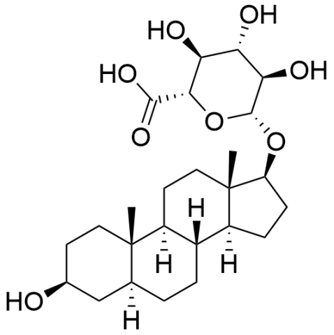 Androstane-3-beta,17-beta-diol glucuronide