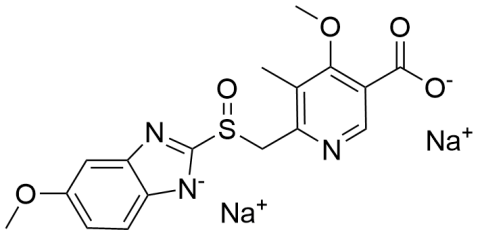 Omeprazole-5-carboxylic acid, disodium salt