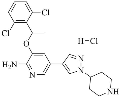 Crizotinib hydrochloride