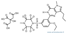 Sildenafil D8 citrate