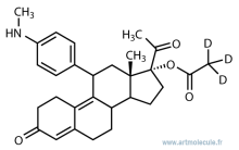 ULIPRISTAL N-DESMETHYL ACETATE D3