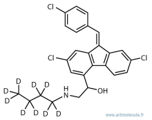 Desbutyl-Lumefantrine D9