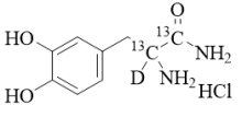 DOPA-13C2D AMIDE , HYDROCHLORIDE