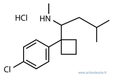 N-monodesmethylsibutramine  hydrochloride