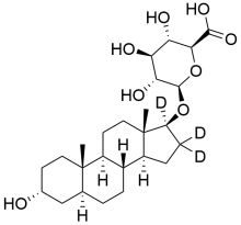 Androstane -3,17- diol 17- glucuronide D3