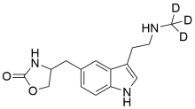 N-desmethylzolmitriptan D3