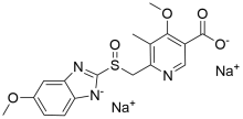 Omeprazole-5-carboxylic acid, disodium salt