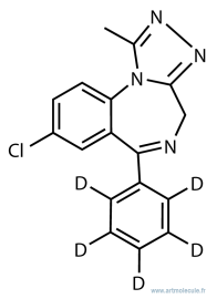 ALPRAZOLAM-D5