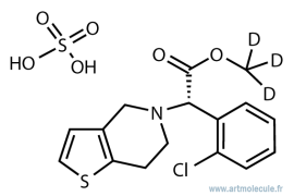 Clopidogrel-D3 hydrogen sulfate