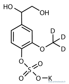 MHPG Sulfate D3 potassium salt