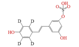 Resveratrol-3-O-sulfate D4