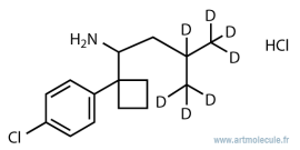 N,N-didesmethyl sibutramine D7 hydrochloride