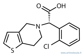 Clopidogrel carboxylic acid hydrochloride