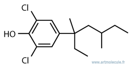 2,6-Dichloro-4-(1-ethyl-1,3-dimethyl-pentyl)-phenol