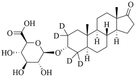 Androsterone-D4 glucuronide