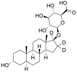 Androstane -3,17- diol 17- glucuronide D3