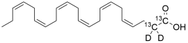 Docosahexenoic acid 13C2 D2 - (DHA M+4)