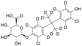2,2'-DICHLORO BISPHENOL A MONO-BETA-D-GLUCURONIDE D12