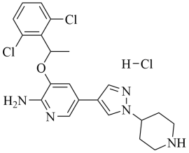 Crizotinib hydrochloride